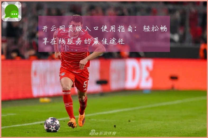 开云网页版入口使用指南：轻松畅享在线服务的最佳途径